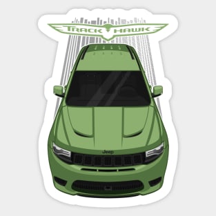 Jeep Grand Cherokee Trackhawk - Green Metallic Sticker